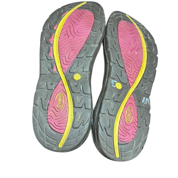 Chaco Women's Zvolv 2 Sport Strappy Sandal Size 9 Pink Orange walking hiking - Picture 9 of 12
